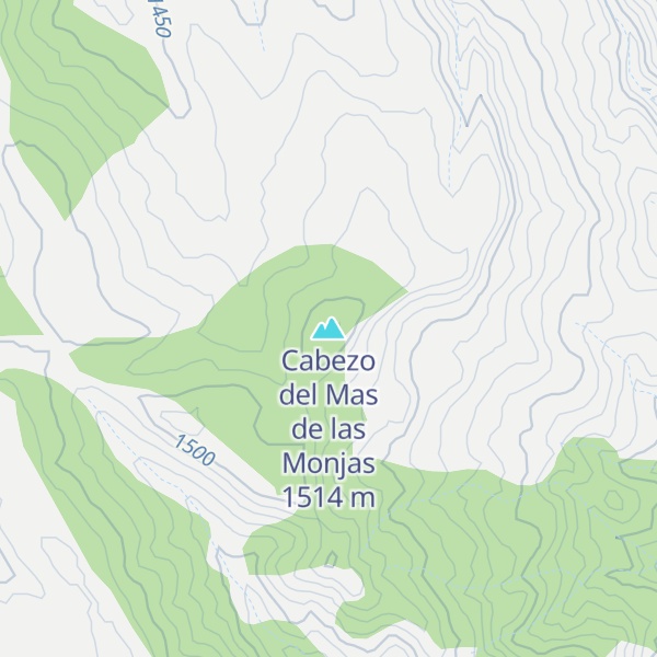Map of Cabezo del Mas de las Monjas