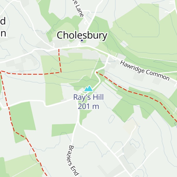 Map of Ray's Hill