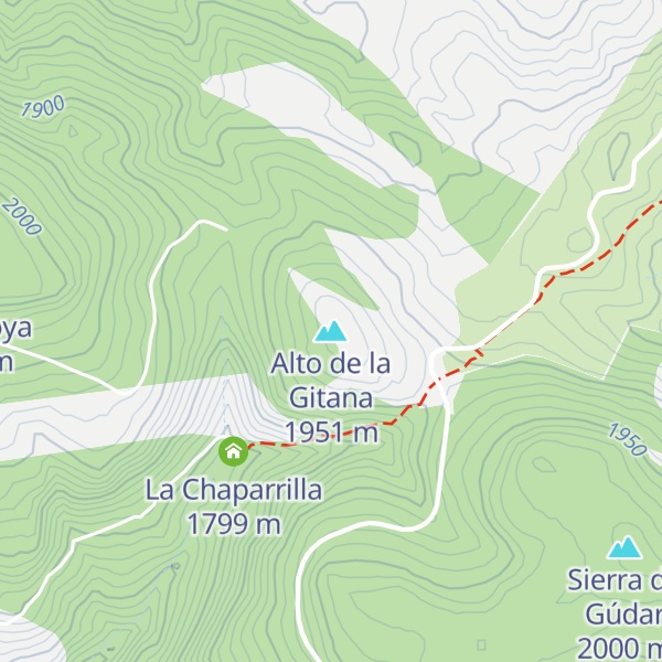 Map of Alto de la Gitana