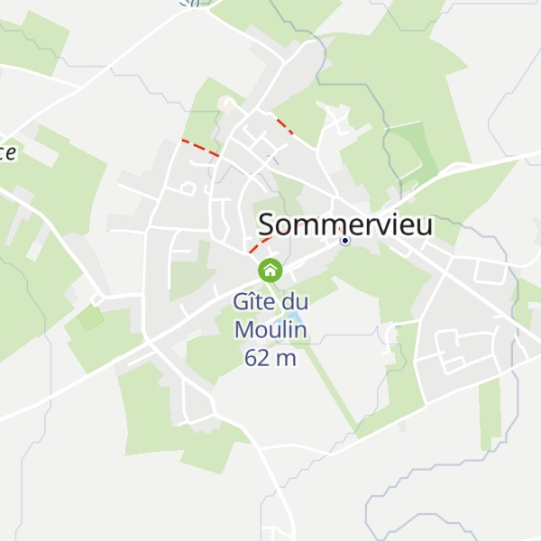 Map of Gîte du Moulin