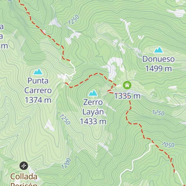 Map of Zerro Layán