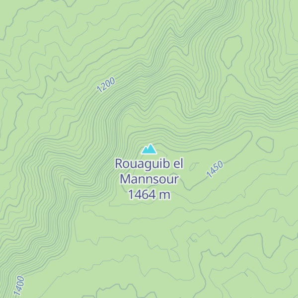 Map of Rouaguib el Mannsour