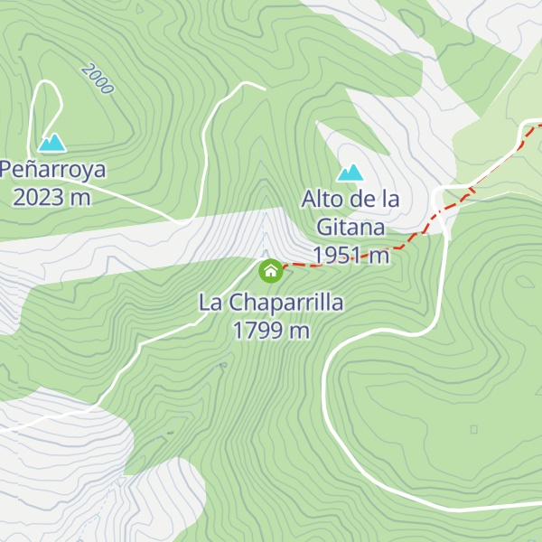 Map of La Chaparrilla