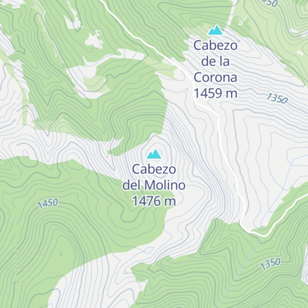 Map of Cabezo del Molino