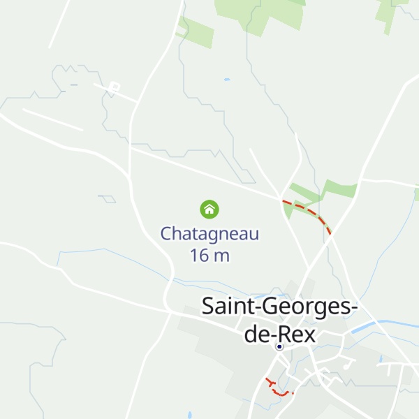Map of Chatagneau