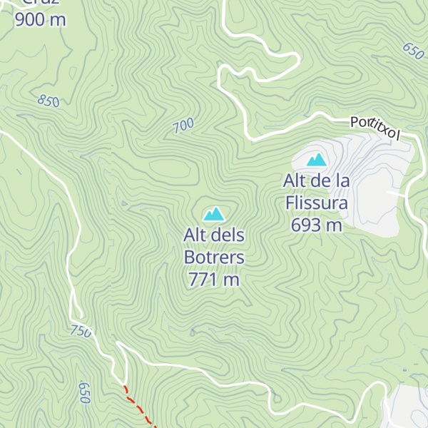 Map of Alt dels Botrers