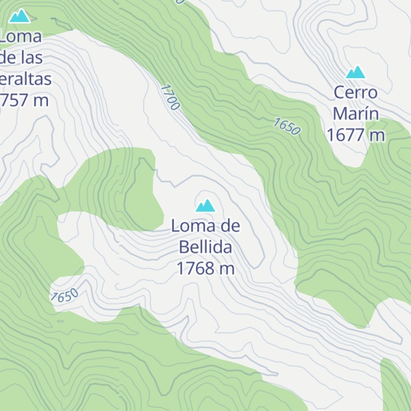 Map of Loma de Bellida