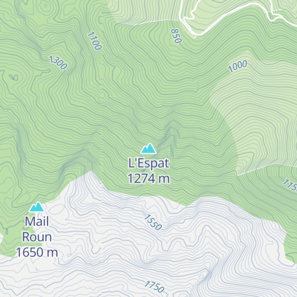 Map of L'Espat
