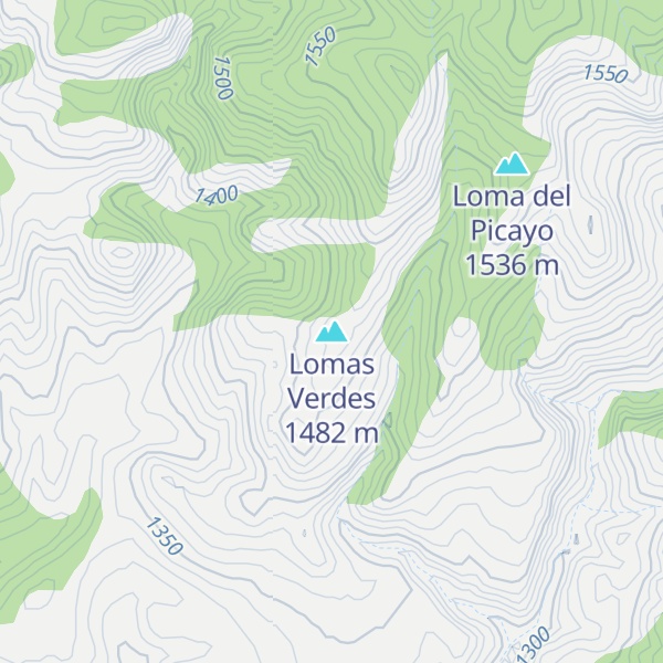 Map of Lomas Verdes