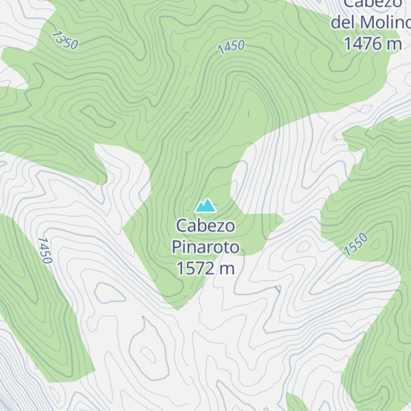 Map of Cabezo Pinaroto