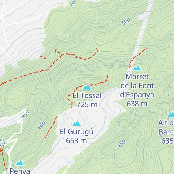Map of El Tossal