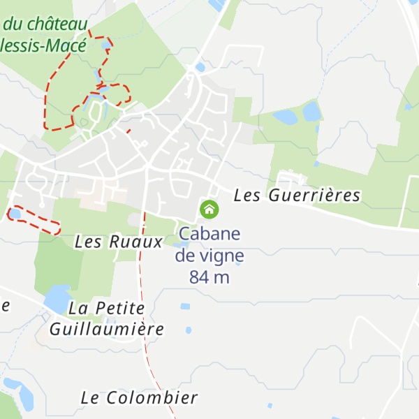 Map of Cabane de vigne