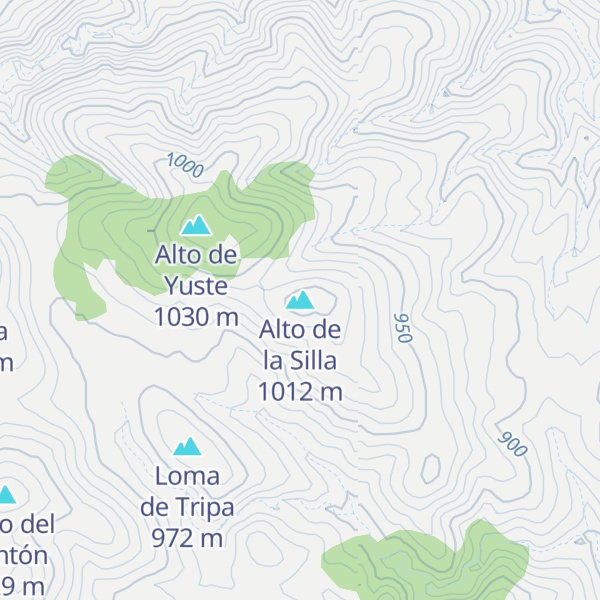 Map of Alto de la Silla