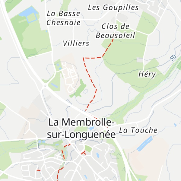 Map of Cabane de vigne