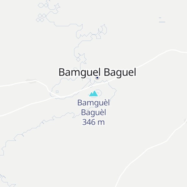 Map of Bamguèl Baguèl