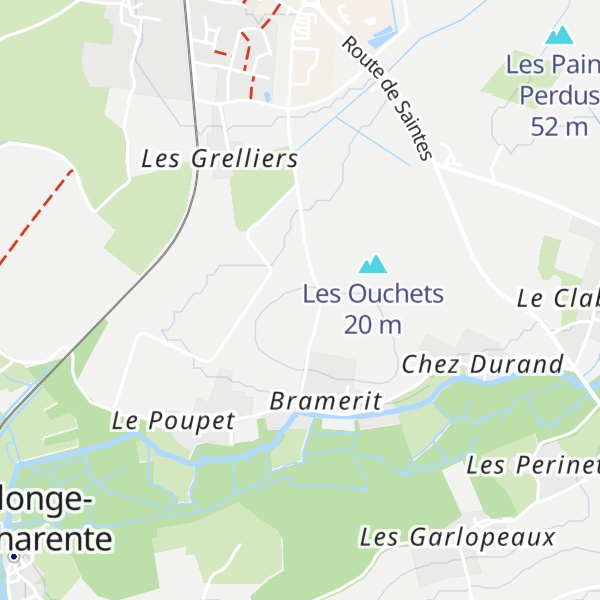 Map of Butte du Penchant