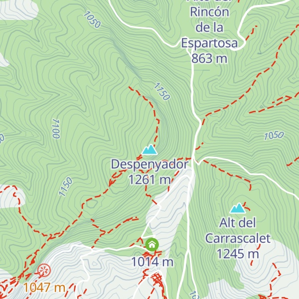 Map of Despenyador
