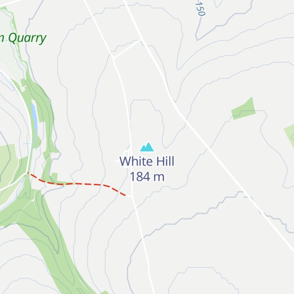Map of White Hill