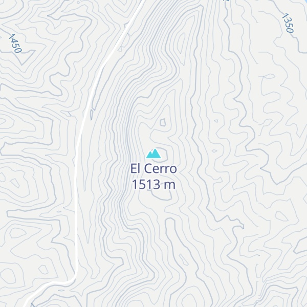 Map of El Cerro