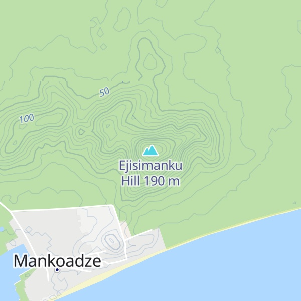 Map of Ejisimanku Hill
