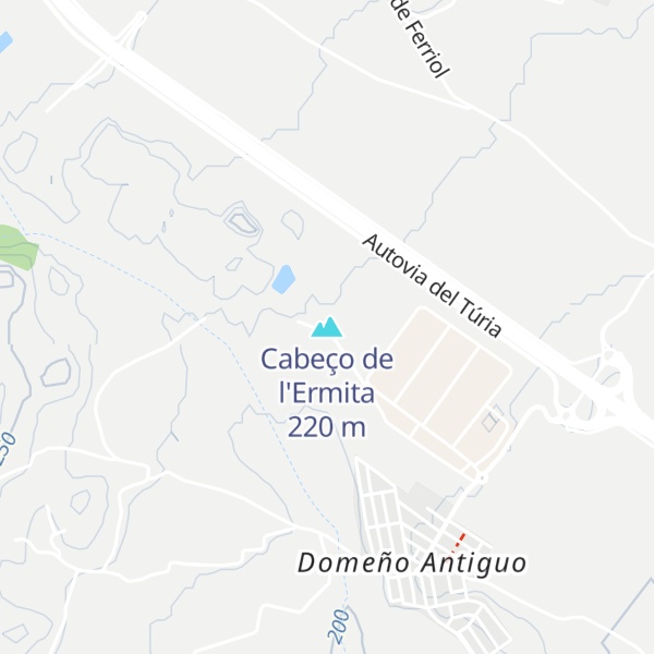 Map of Cabeço de l'Ermita