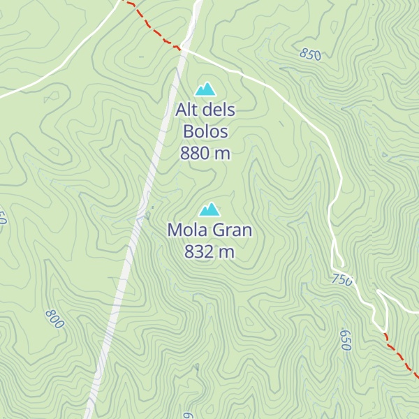 Map of Mola Gran