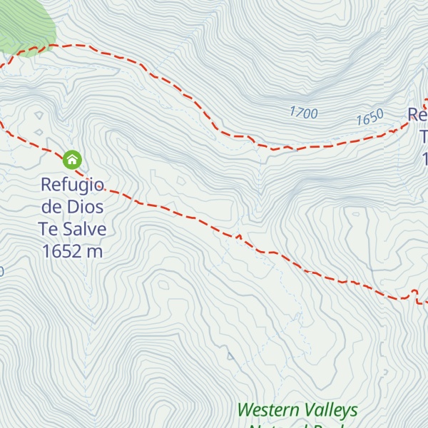 Map of Refugio de Plan d'Aniz