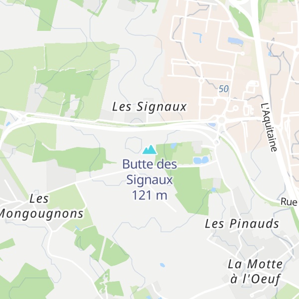 Map of Butte des Signaux