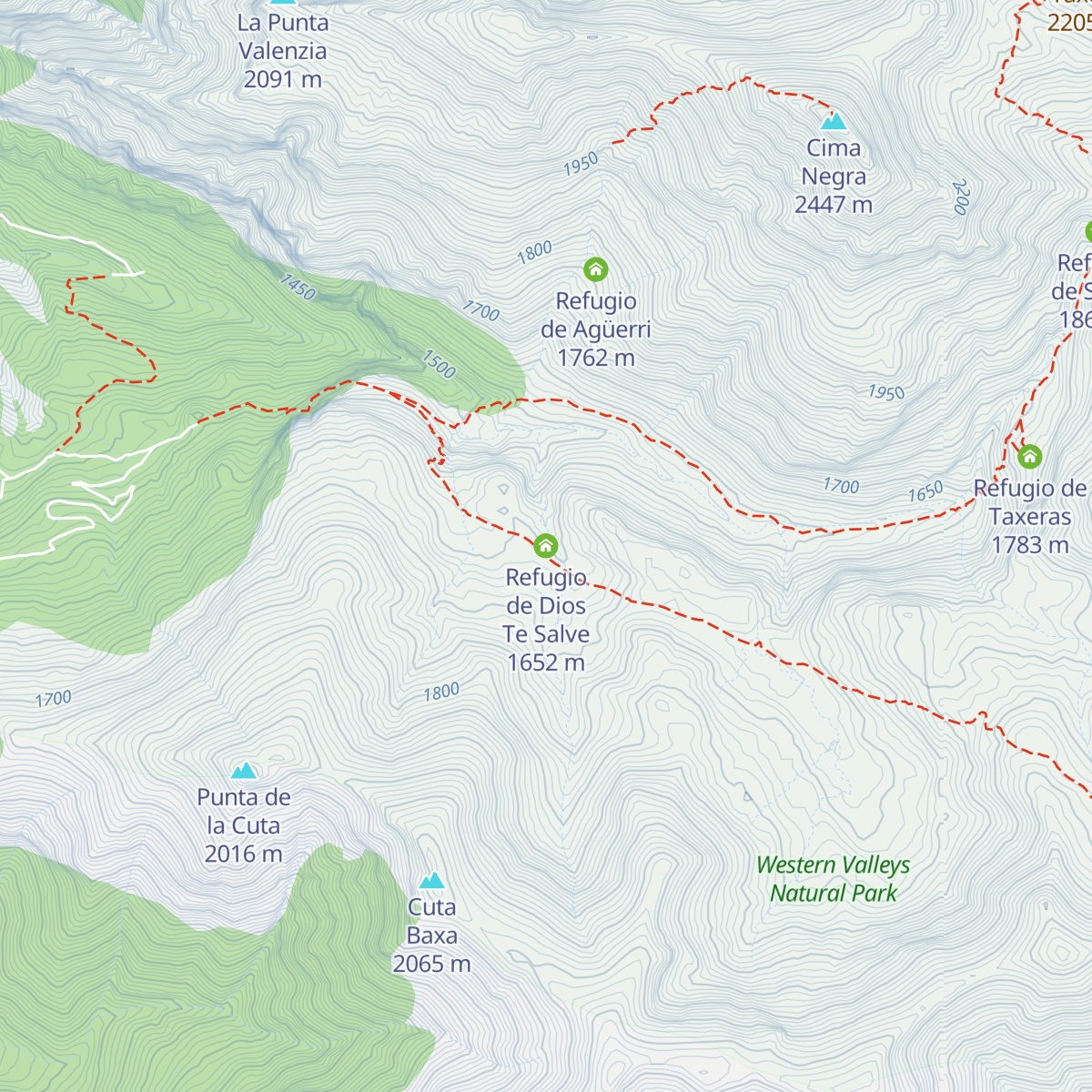 Refugio de Dios Te Salve map