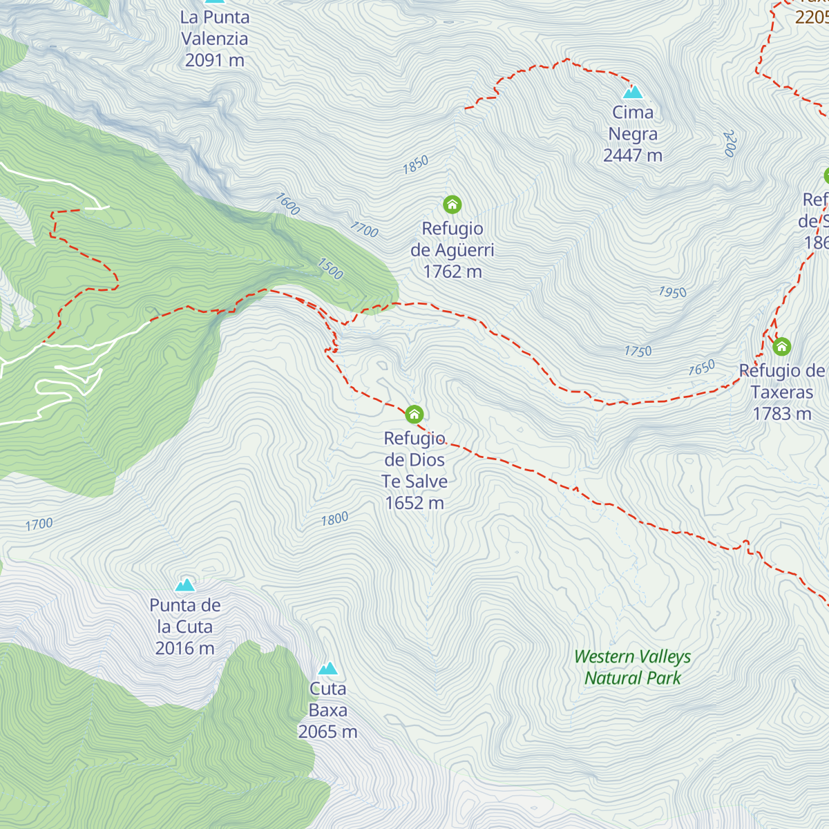 Refugio de Dios Te Salve map