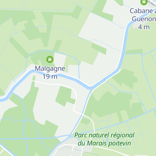 Map of Gîtes de France