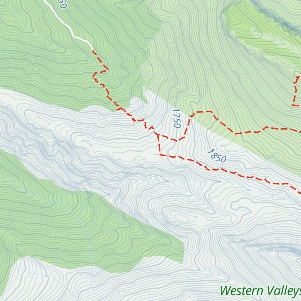Map of Refugio Forestal de lo Castillo d'Acher