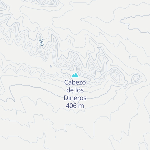 Map of Cabezo de los Dineros