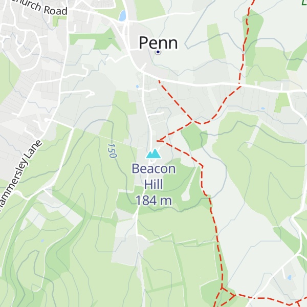 Map of Beacon Hill
