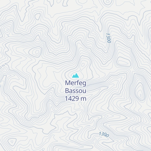 Map of Merfeg Bassou