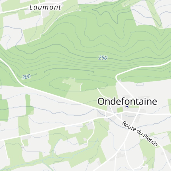 Map of Signal d'Ondefontaine