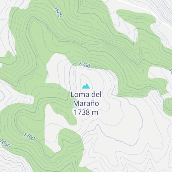 Map of Loma del Maraño