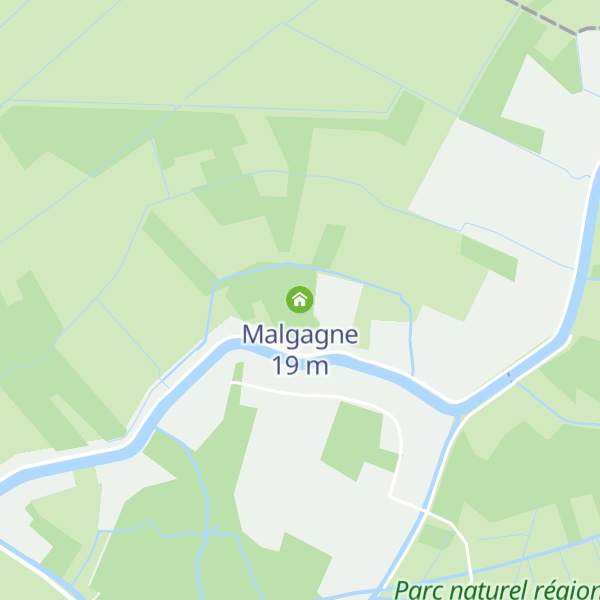 Map of Malgagne
