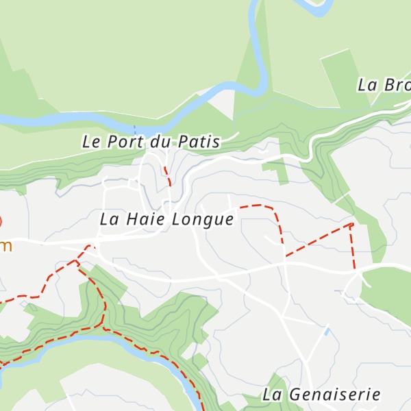 Map of Corniche Angevine