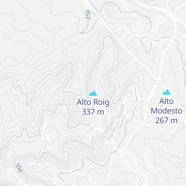 Map of Alto Roig