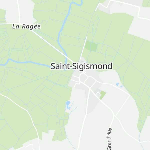 Map of Gîte de l'Autize