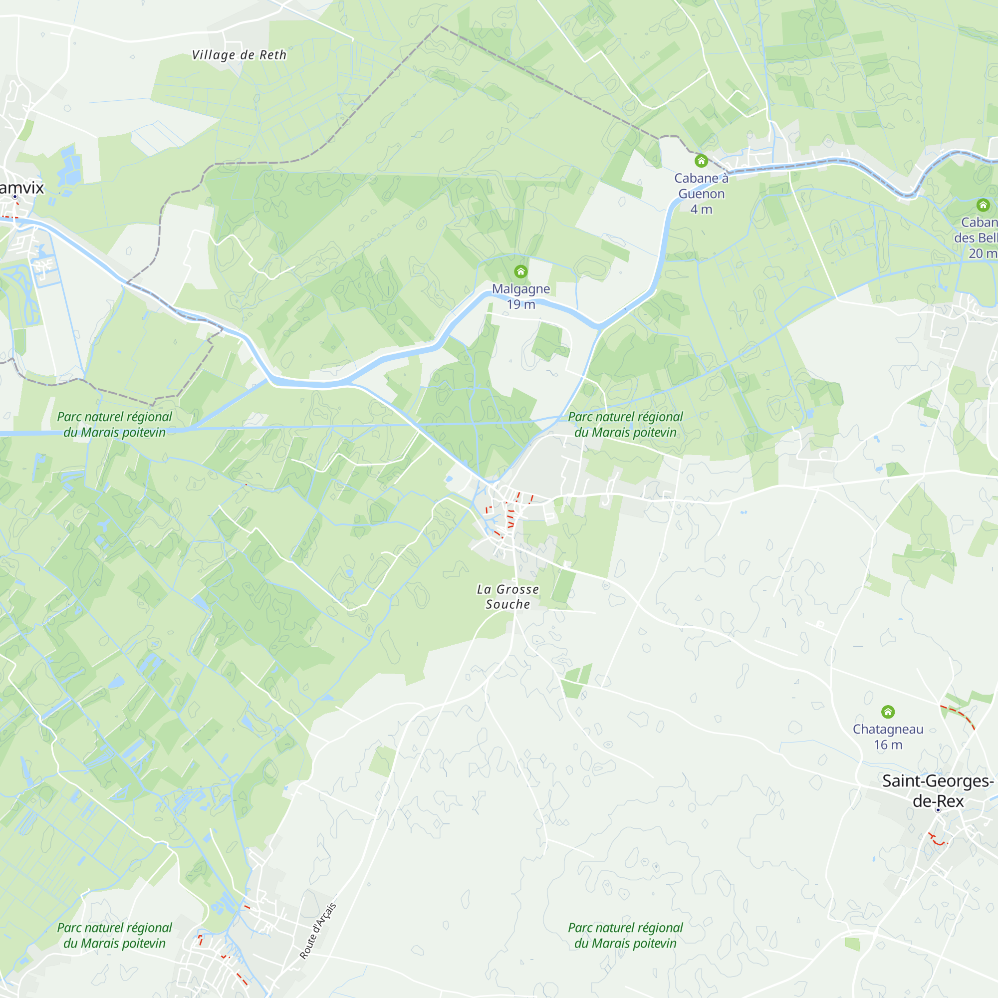 Syndicat d'initiatives map