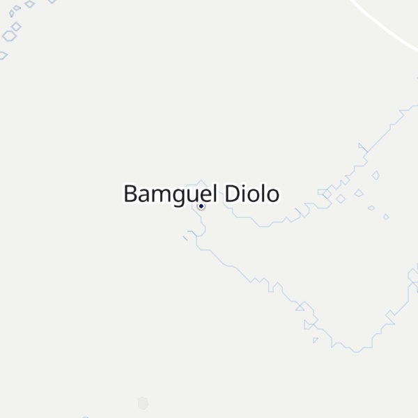 Map of Bamguèl Diolo