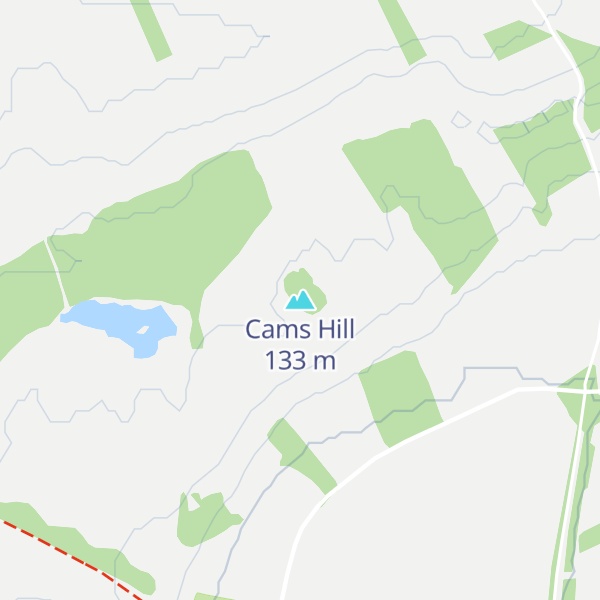 Map of Cams Hill