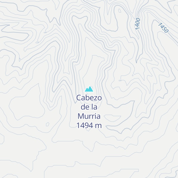 Map of Cabezo de la Murria