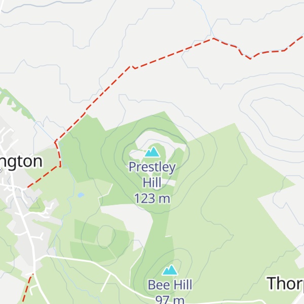 Map of Prestley Hill
