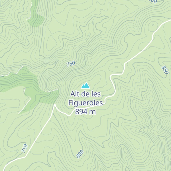 Map of Alt de les Figueroles