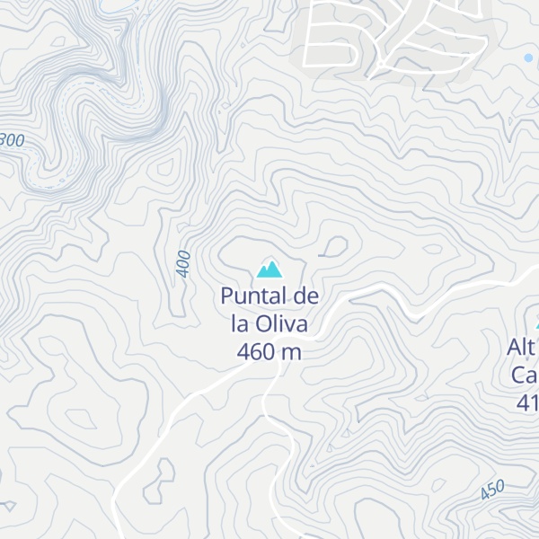 Map of Puntal de la Oliva