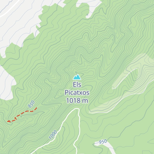 Map of Els Picatxos