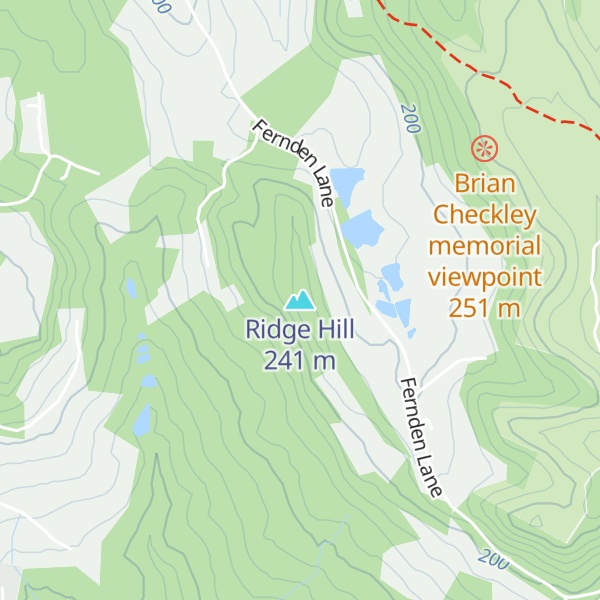 Map of Ridge Hill